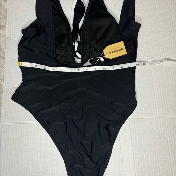 NWT deep v neck swimsuit - Picture 4 of 5